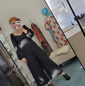 Sweetheart neckline jumpsuit